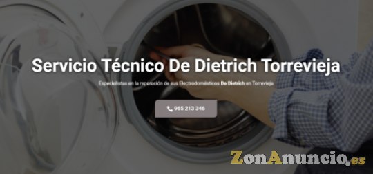 Servicio Técnico De Dietrich Torrevieja 965217105